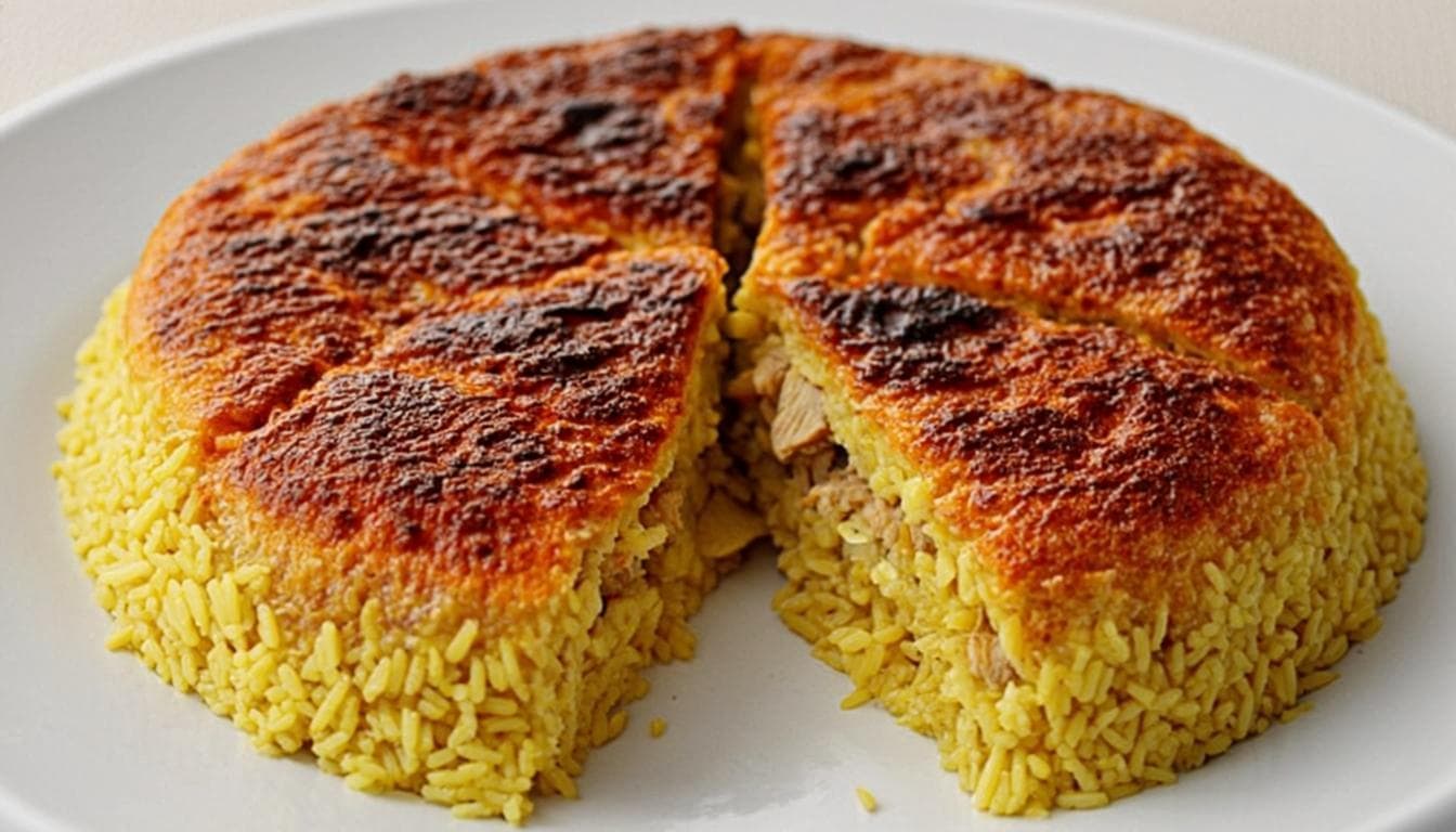 تهچین مرغ