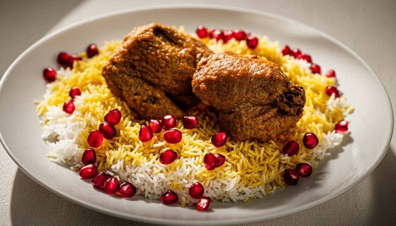 زرشکپلو با مرغ